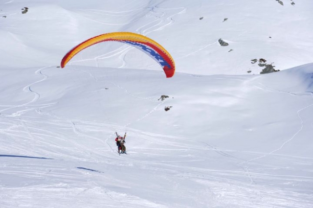  Esquí y parapenle en Saboya 
